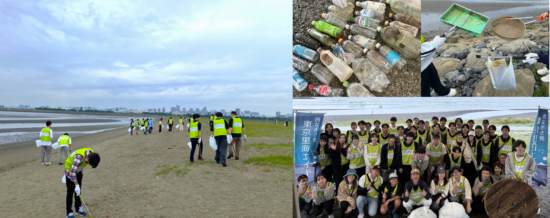 10月4日『葛西海浜公園』における清掃活動に参加しました | トーセイ